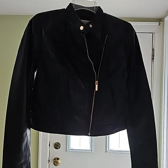 Michael Kors Leather Jacket - Picture 2 of 15